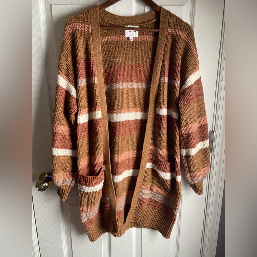 Pink Rose Cardigan